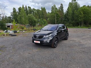 2011 Kia Sportage III, чёрный, 1190000 рублей, вид 3