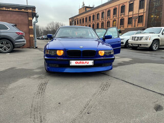 2001 BMW 7 серии 740d III (E38) Рестайлинг, синий, 1799999 рублей, вид 4
