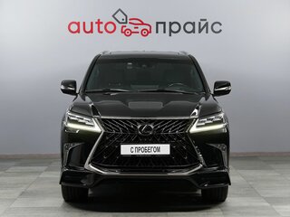 2019 Lexus LX 570 III Рестайлинг 2, чёрный, 10500000 рублей, вид 2