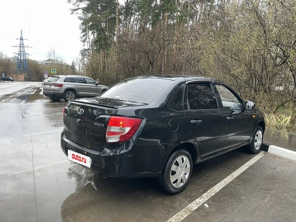 2014 Lada (ВАЗ) Granta I, синий, 330000 рублей - вид 3