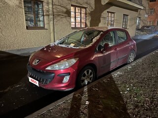 2010 Peugeot 308 I, красный, 550000 рублей, вид 2