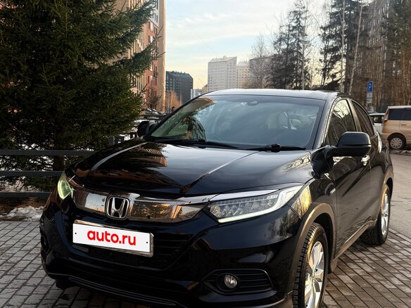 2019 Honda Vezel I Рестайлинг, чёрный, 1750000 рублей