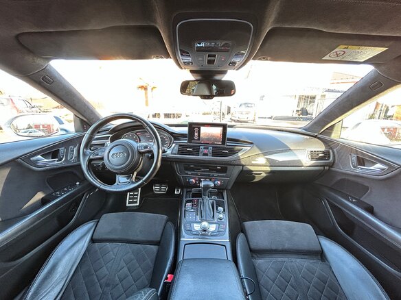 2013 Audi RS 7 I (4G), серый, 3900000 рублей - вид 11