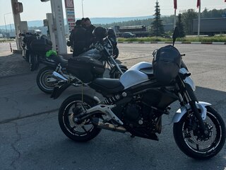 2012 Kawasaki ER-6N, белый, 490000 рублей, вид 2