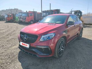 2016 Mercedes-Benz GLE Coupe 400 I (C292), красный, 4645000 рублей, вид 1