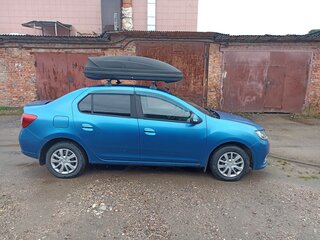 2014 Renault Logan II, синий, 700000 рублей, вид 3