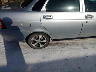 2008 Lada (ВАЗ) Priora I, серебристый, 170000 рублей, вид 5
