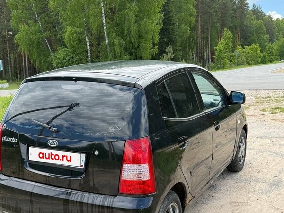 2007 Kia Picanto I, чёрный, 350000 рублей - вид 3