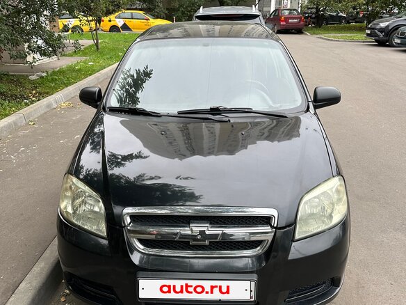 2007 Chevrolet Aveo I Рестайлинг, чёрный - вид 3