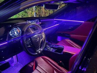 2019 Lexus ES 350 VII, чёрный, 3050000 рублей, вид 5