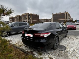2018 Toyota Camry VIII (XV70), чёрный, 2500000 рублей, вид 2