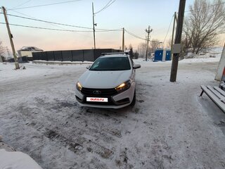 2019 Lada (ВАЗ) Vesta SW I, белый, 1080000 рублей, вид 1