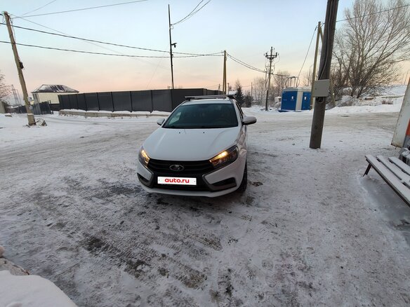 2019 Lada (ВАЗ) Vesta SW I, белый, 1080000 рублей