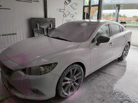 2014 Mazda 6 III (GJ), белый, 1800000 рублей - вид 3