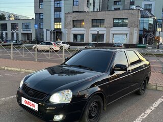 2010 Lada (ВАЗ) Priora I, чёрный, 260000 рублей, вид 1