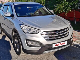 2013 Hyundai Santa Fe III, серебристый, 1800000 рублей, вид 1