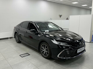 2021 Toyota Camry VIII (XV70) Рестайлинг, чёрный, 3150000 рублей, вид 3
