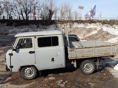 2017 УАЗ 3909, серебристый, 650000 рублей, вид 1