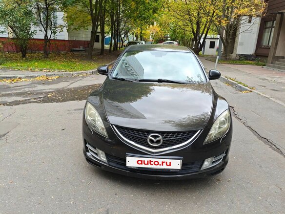 2008 Mazda 6 II (GH), чёрный, 718000 рублей - вид 1