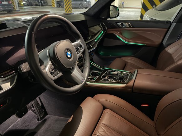 2023 BMW X7 40d I (G07) Рестайлинг, чёрный, 16300000 рублей - вид 19