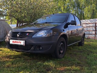 2013 Renault Logan I Рестайлинг, чёрный, 290000 рублей, вид 1