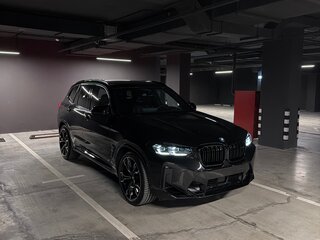 2021 BMW X3 M Competition I (F97) Рестайлинг, чёрный, 7200000 рублей, вид 4