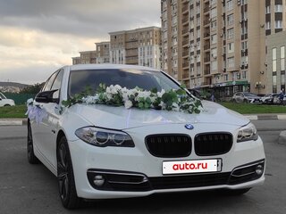 2014 BMW 5 серии 520d VI (F10/F11/F07) Рестайлинг, белый, 1900000 рублей, вид 2