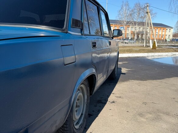 2008 Lada (ВАЗ) 2107, синий, 125000 рублей - вид 5