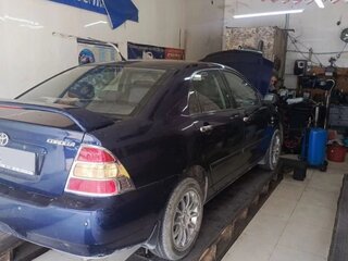2004 Toyota Corolla IX (E120, E130) Рестайлинг, синий, 550000 рублей, вид 2