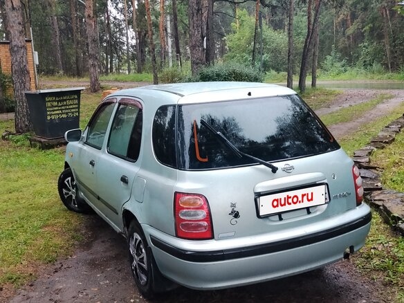 1999 Nissan March II (K11), зелёный - вид 1