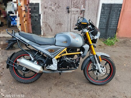 2023 Motoland Scrambler 250, коричневый, 150000 рублей, вид 2