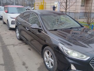 2019 Hyundai Sonata VII (LF) Рестайлинг, чёрный, 1800000 рублей, вид 1