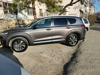2019 Hyundai Santa Fe IV, серый, 3850000 рублей, вид 5