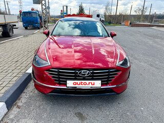 2019 Hyundai Sonata VIII (DN8), красный, 2880000 рублей, вид 2