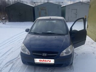 2010 Hyundai Getz I Рестайлинг, синий, 380000 рублей, вид 1