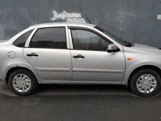 2013 Lada (ВАЗ) Granta I, серебристый, 399000 рублей, вид 2
