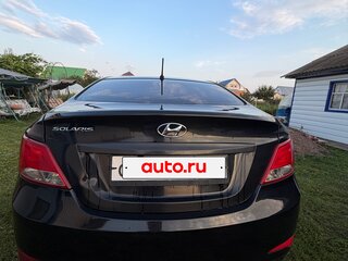 2016 Hyundai Solaris I Рестайлинг, чёрный, 980000 рублей, вид 2