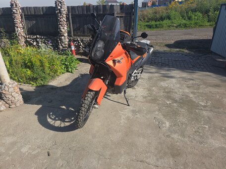 2006 KTM 990 Adventure, оранжевый, 800000 рублей, вид 3