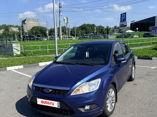 2008 Ford Focus II Рестайлинг, синий, 340000 рублей, вид 2