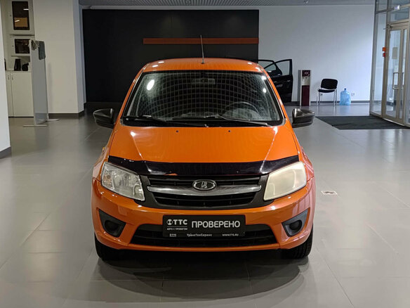 2016 Lada (ВАЗ) Granta I, оранжевый - вид 1