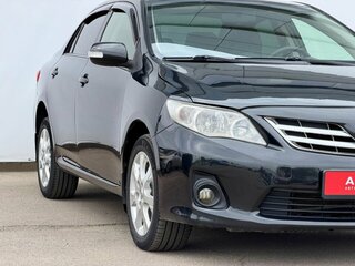 2012 Toyota Corolla X (E140, E150) Рестайлинг, чёрный, 840000 рублей, вид 5