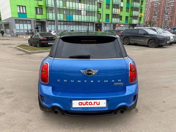 2011 Mini Countryman Cooper S I, голубой