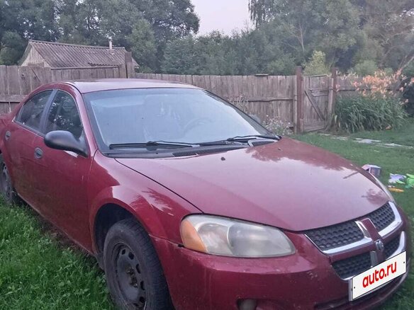 2004 Dodge Stratus II Рестайлинг, пурпурный, 400000 рублей - вид 2