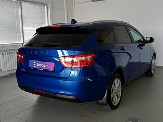 2020 Lada (ВАЗ) Vesta SW I, синий, 1100000 рублей, вид 4