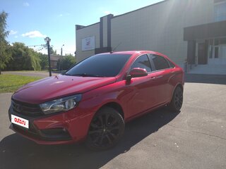 2022 Lada (ВАЗ) Vesta I, красный, 1285000 рублей, вид 1