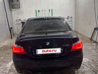 2008 BMW 5 серии 530i V (E60/E61) Рестайлинг, синий, 1100000 рублей, вид 4