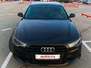 2012 Audi A6 IV (C7), чёрный, 1550000 рублей, вид 3
