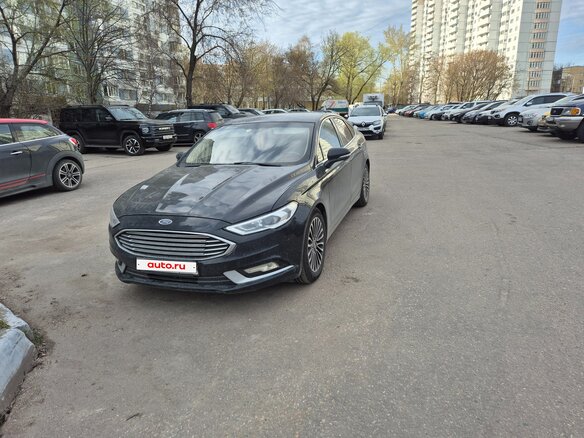 2017 Ford Fusion (North America) II Рестайлинг, чёрный, 1500000 рублей - вид 1