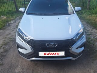 2023 Lada (ВАЗ) Vesta Cross I Рестайлинг (NG), белый, 1505000 рублей, вид 1