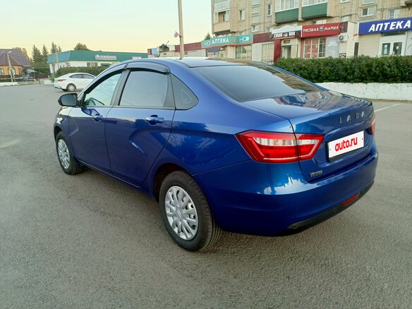 2021 Lada (ВАЗ) Vesta I, синий, 1129999 рублей - вид 25